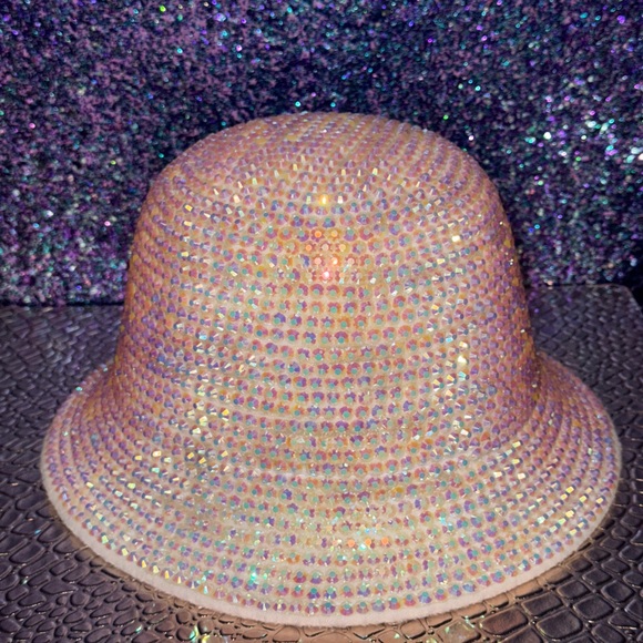 Sparkling Rhinestone Bucket Hat - Picture 2 of 3